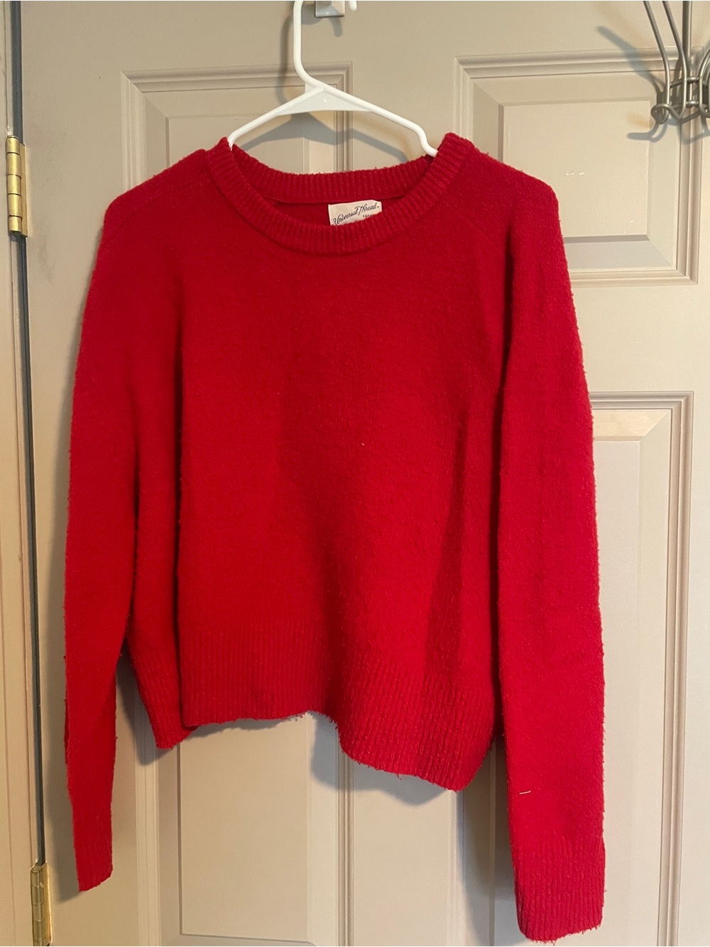 Universal Thread Red Wide Hem Sweater